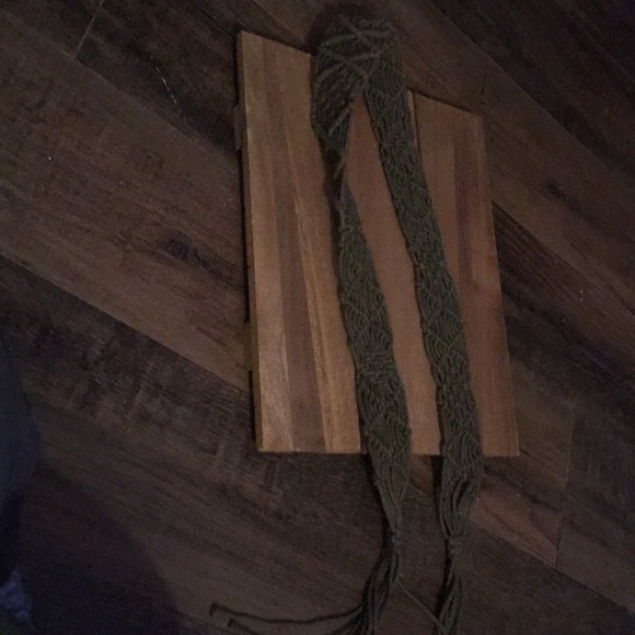 Vintage Macramé Belt 80s - Picture 9 of 9